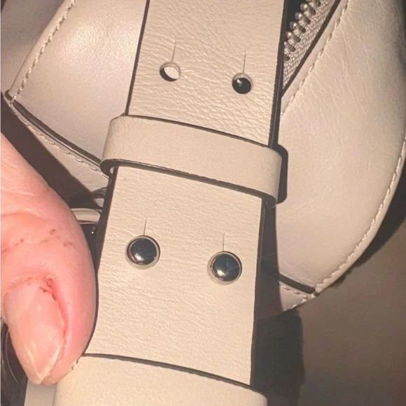 MICHAEL Michael Kors grand medium shoulderbag with silver hardware cement color - Picture 7 of 8